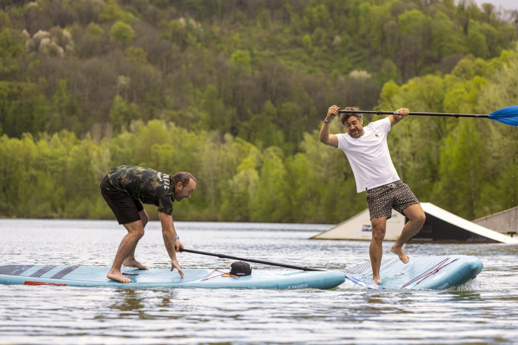 Karl Weixelbaumer & Pascal Kitzmüller, 2:tages:bart, SUP, Stand-up-Paddeln, Microadventure